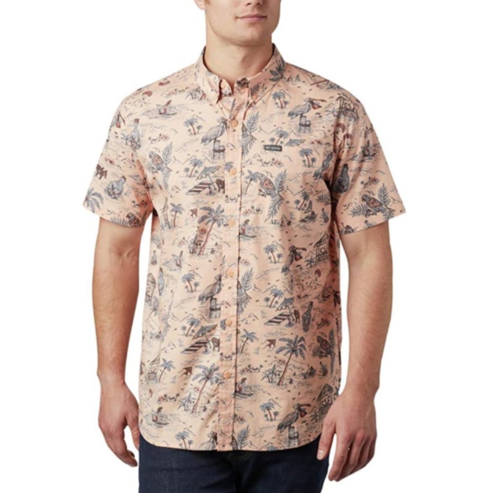 NWT Columbia Men's Rapid Rivers S/S - Tropical